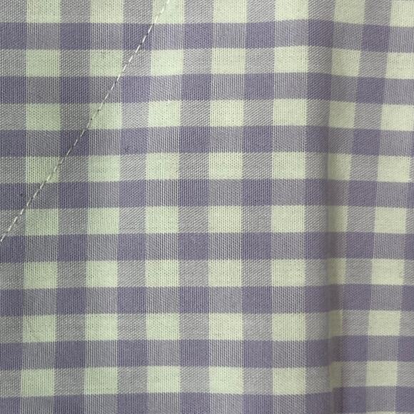 Tommy Hilfiger men's button down up shirt size 2XL xxl white purple check violet - Picture 4 of 16